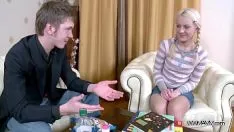 Play Skim offmotley virgin youth blond having outstanding multiplication with marcus senilis fresh & his big sashay