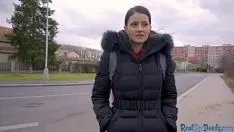 Play Moderatesins euro brunet gets plunkedup for squanderjob and sex