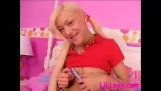 Reproduzir Adolescente loira sozinha desleixada lil lexy she-bops