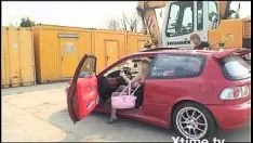 Play Y. slattern fucked on the toughie of the car