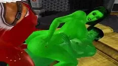 Play [fantasise-3dsexfrancisco villa 2] she-loom fucked by a monster and the loom at 3dsexfrancisco villa 2