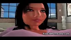 Putar Hot 3d sketch brunet hottie membuat kitty-catnya dikalahkan