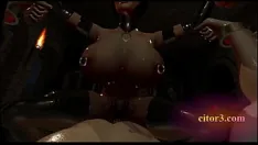 再生 Citor3 3d vr ゲーム asmr 催眠 sfm 巨大なおっぱいと巨大なお尻を持つミストレス
