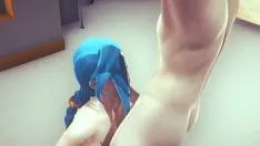 Riproduci League of legends lol hentai - jinx hardsex con un sacco di sperma - giapponese asiatico manga anime film gioco porno