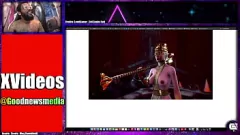 Abspielen 3D Hentai-Spiel: Schubs großer Schwanz in die kahle Muschi von Big-toppte Elf.