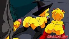再生 Allhallows eve nox with sex-simpcartoons